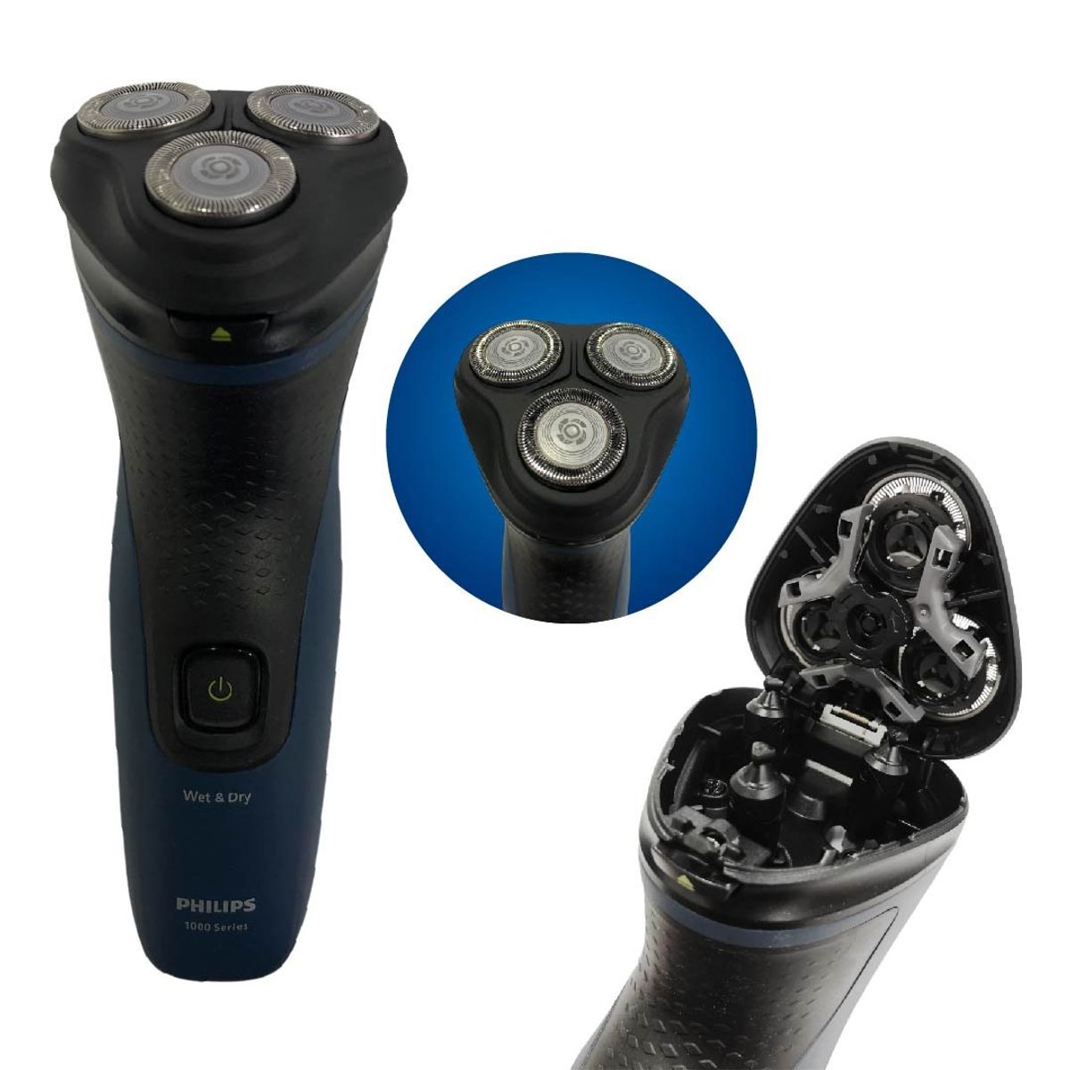 PHILIPS - Afeitadora Electrica Serie 1000 Wet & Dry Philips S1151/00