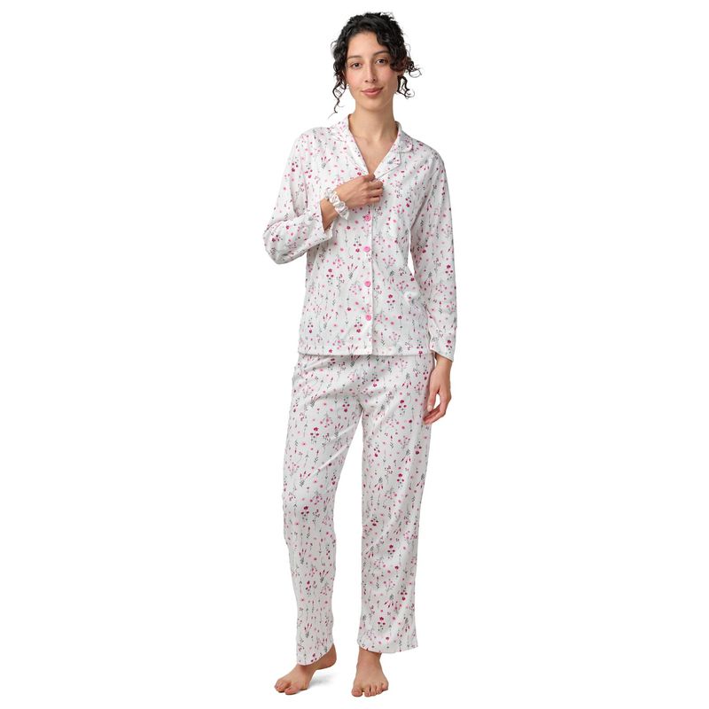 SANTANA - Pijama Mujer Lucia Crudo