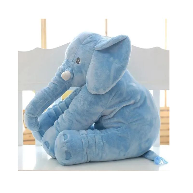 GENERICO - ELEFANTE DE PELUCHE CON COBIJA INCLUIDA