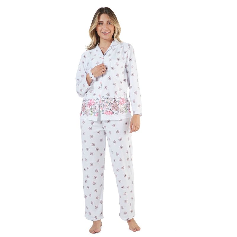 SANTANA - Pijama Mujer Lucia Blanco