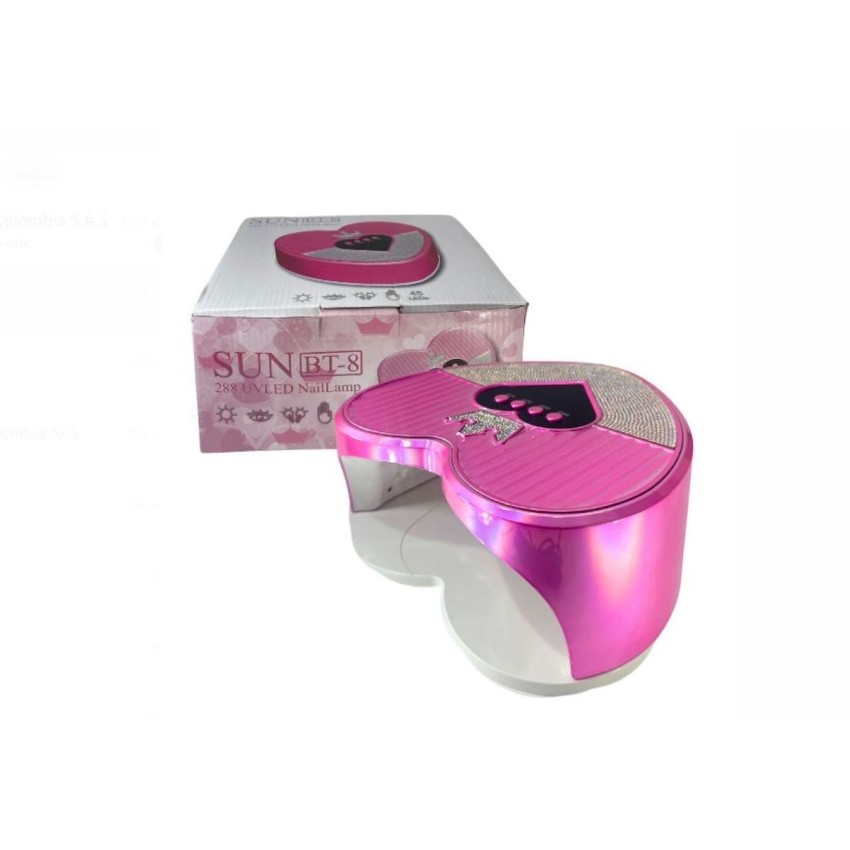 GENERICO - Lampara De Uñas Gel Led/ UV 288 W