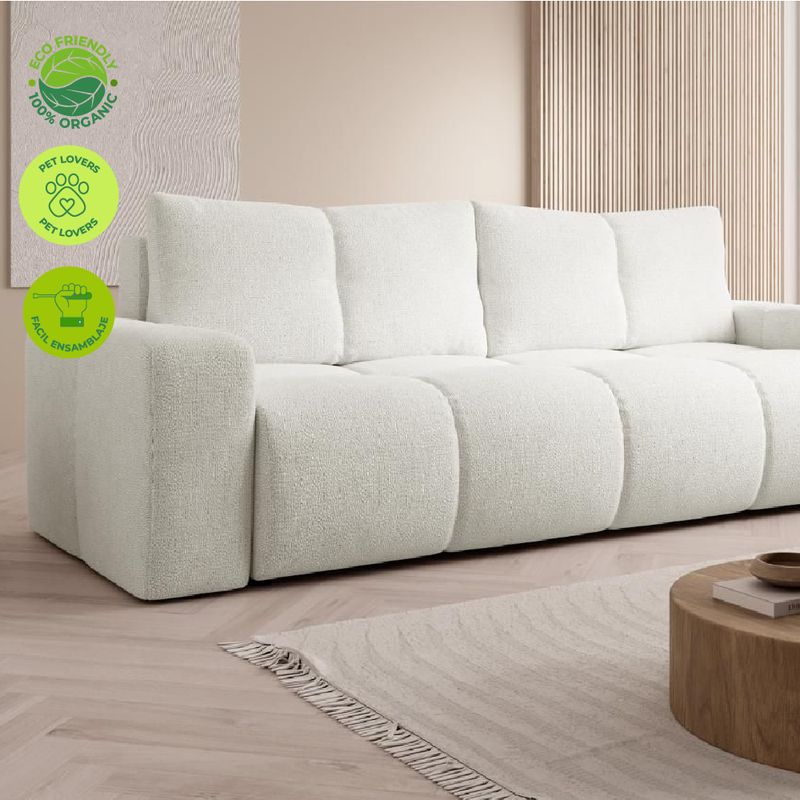 GENERICO - Sofa cama de tres plazas Sonia