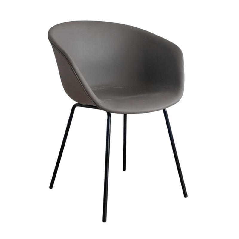 GENERICO - SILLA BOLGA SENCILLA CUERO SINTETICO Color Gris