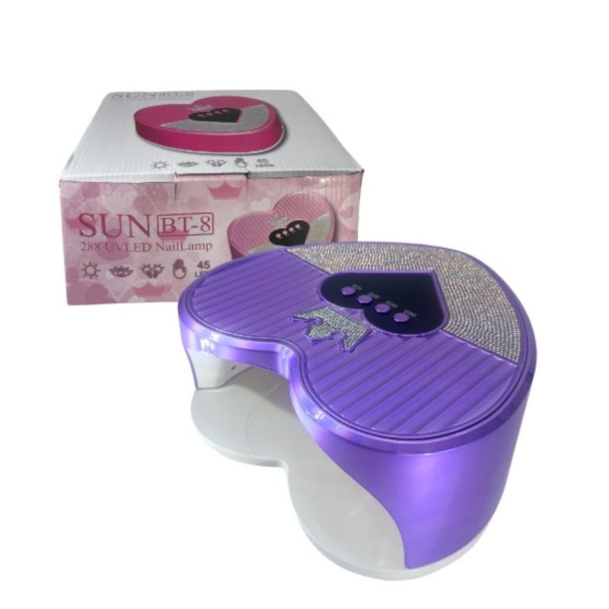 ZHOPI CO - Lampara De Uñas Gel Led/ UV 288 W