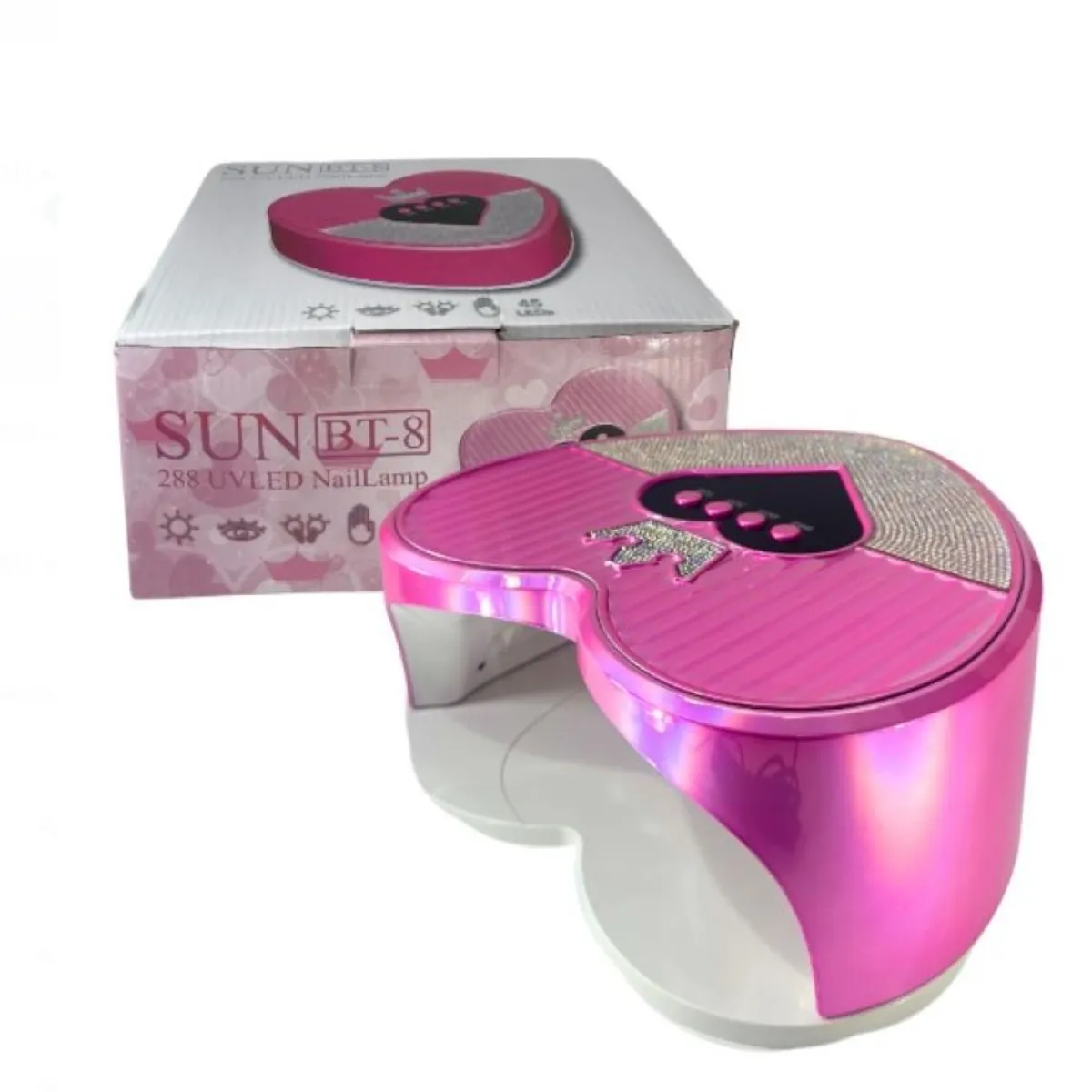 ZHOPI CO - Lampara De Uñas Gel Led/ UV 288 W