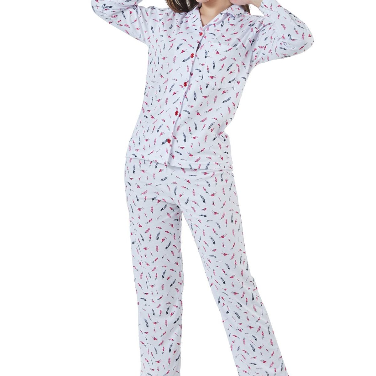 SANTANA - Pijama Mujer Lucia Fucsia