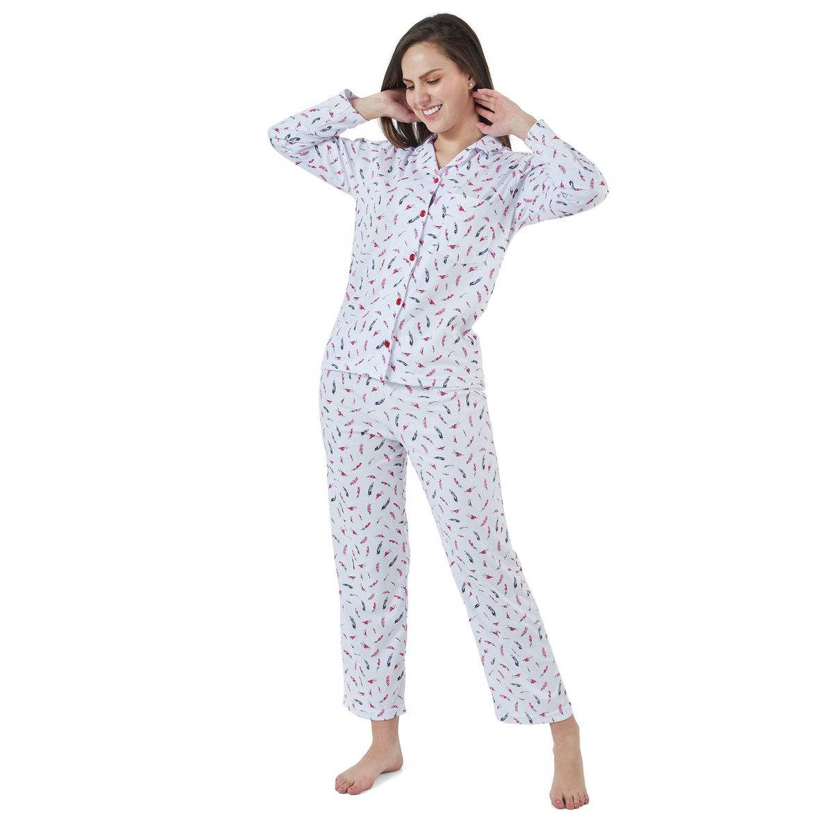 SANTANA - Pijama Mujer Lucia Fucsia