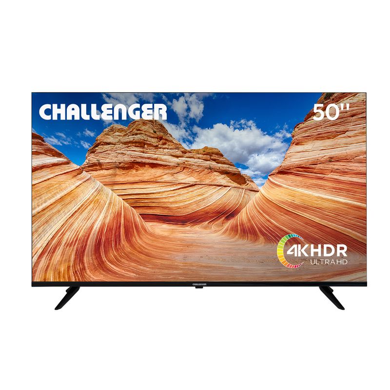 CHALLENGER - Televisor 50 Pulgadas Smart Google TV Challenger