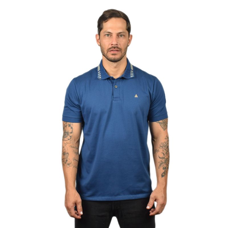 PUNTAZUL - Camiseta tipo polo Puntazul para hombre