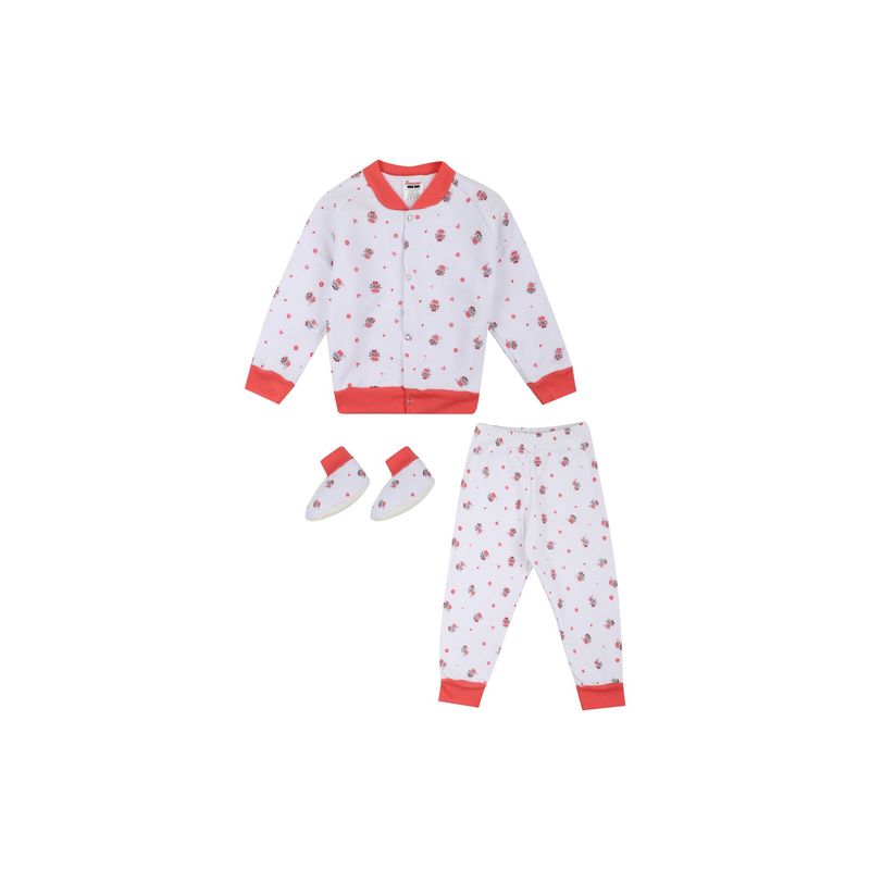 SANTANA - Pijama Térmica Niña Escarlata