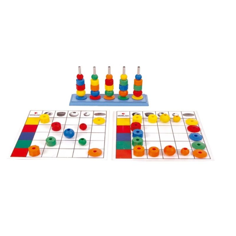 JUGANDO Y EDUCANDO - Juego Didáctico Tablero De Actividades Madera Para Niños