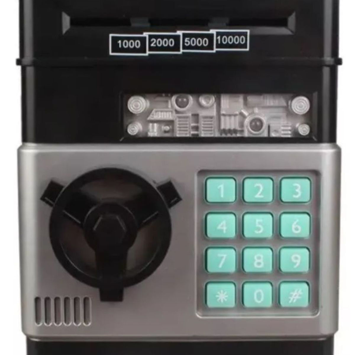 ZHOPI CO - Alcancia Electronica Roba Billetes Caja Fuerte Con Clave