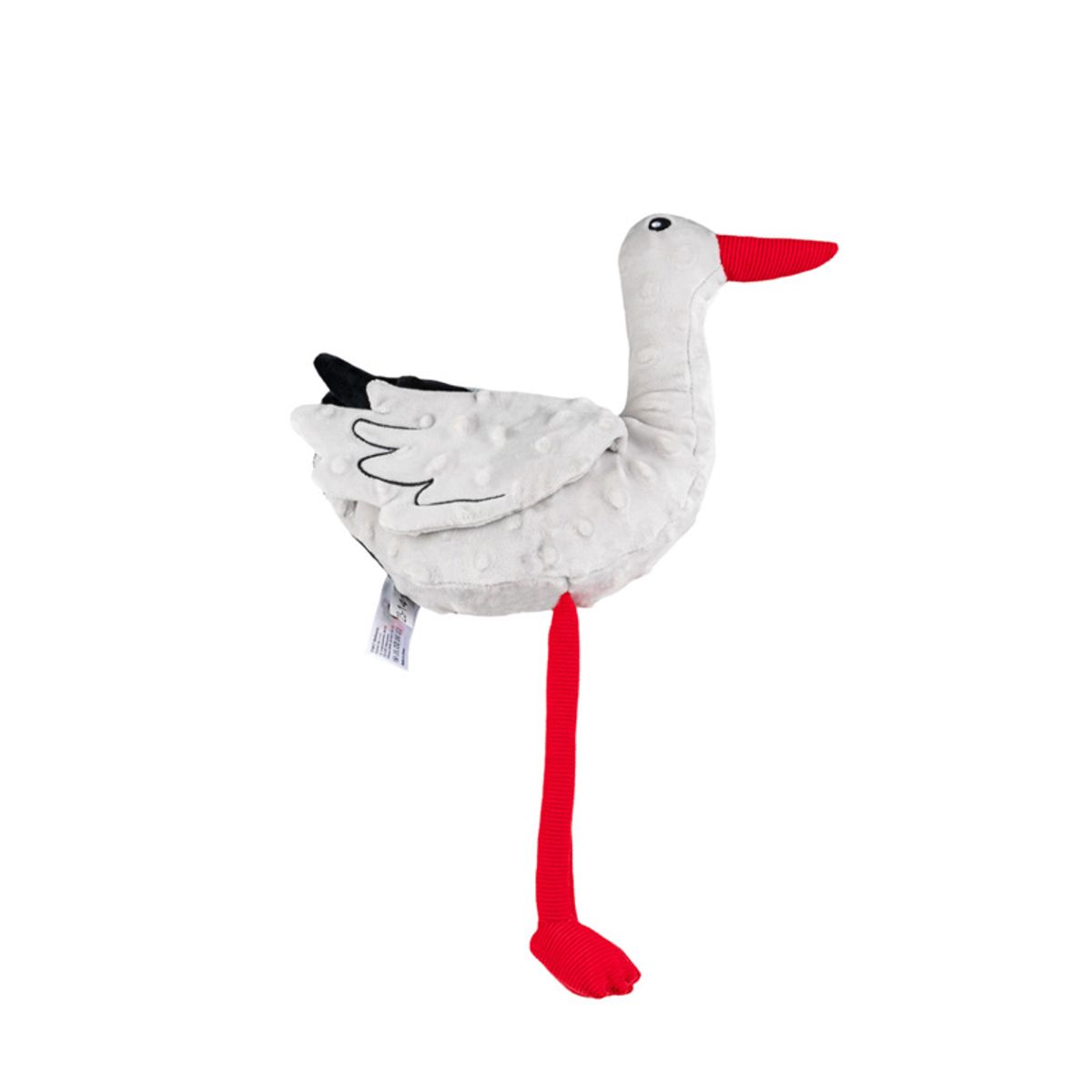 BALIBAZOO - Peluche Cigüeña Sensorial Balibazoo