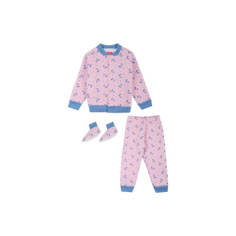 SANTANA - Pijama Térmica Niña Azul