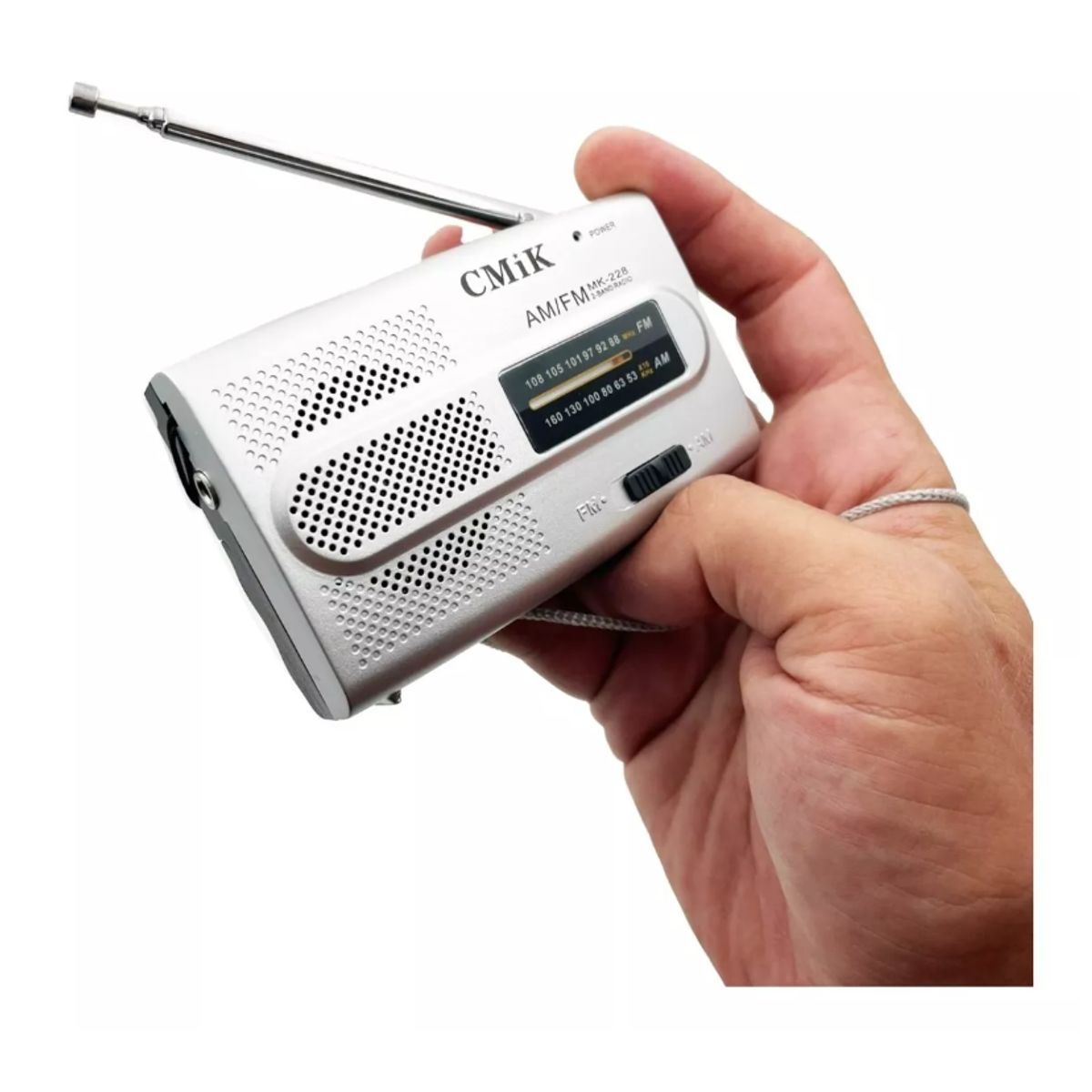 SHEN HUANG - Radio Portatil Multibanda De Mano Bolsillo Análoga Fm Am