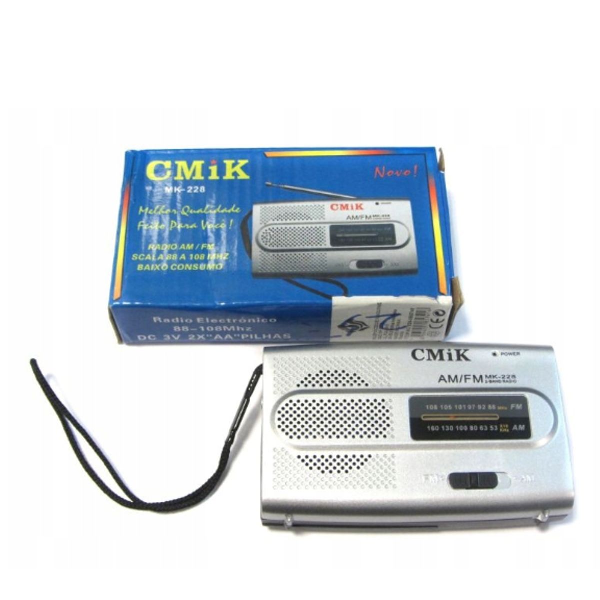 SHEN HUANG - Radio Portatil Multibanda De Mano Bolsillo Análoga Fm Am