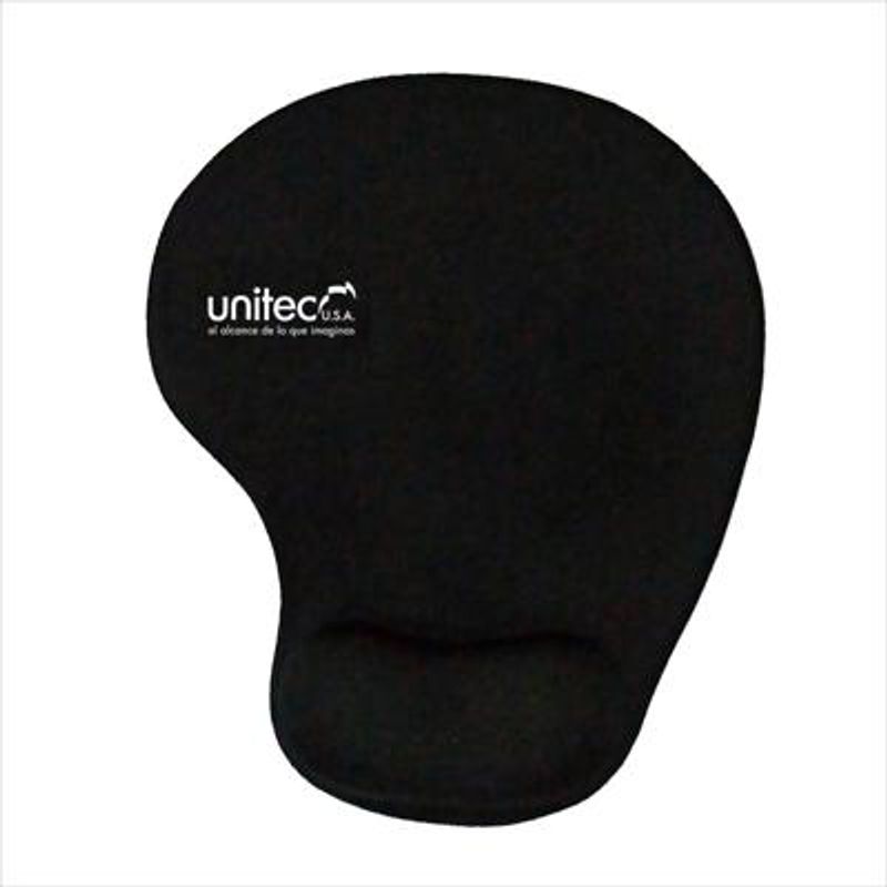 UNITEC - Pad Mouse Ergonómico Unitec Con Reposa Mano En Sílica