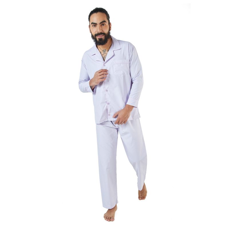 SANTANA - Pijama Hombre Carlos Lila