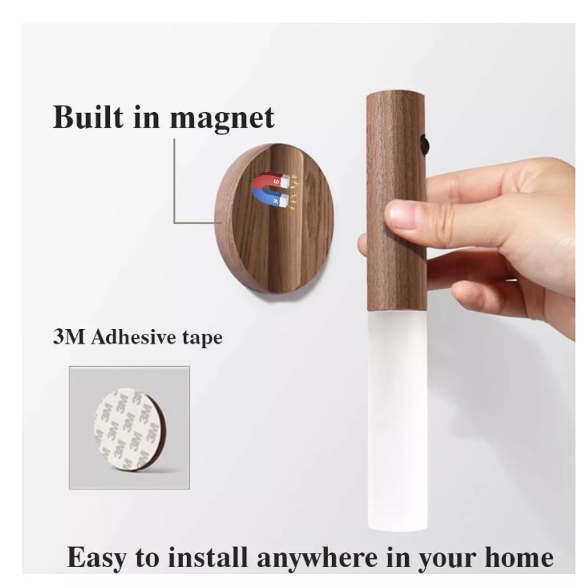 SHEN HUANG - Lámpara Led Sensor Decoración Recargable