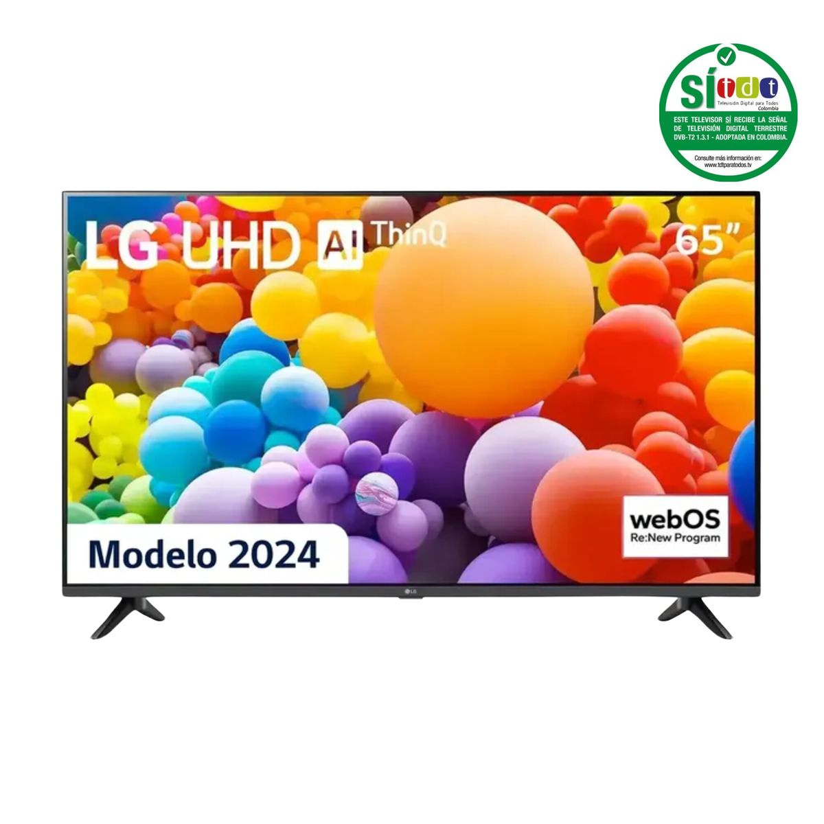 LG - Televisor LG 65 Pulgadas 4K UHD LED Smart TV 65UT