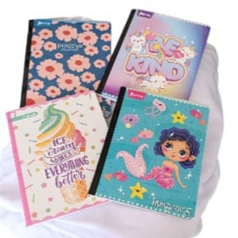 GENERICO - Cuaderno imágenes X10 Unidad Surtidos niñas