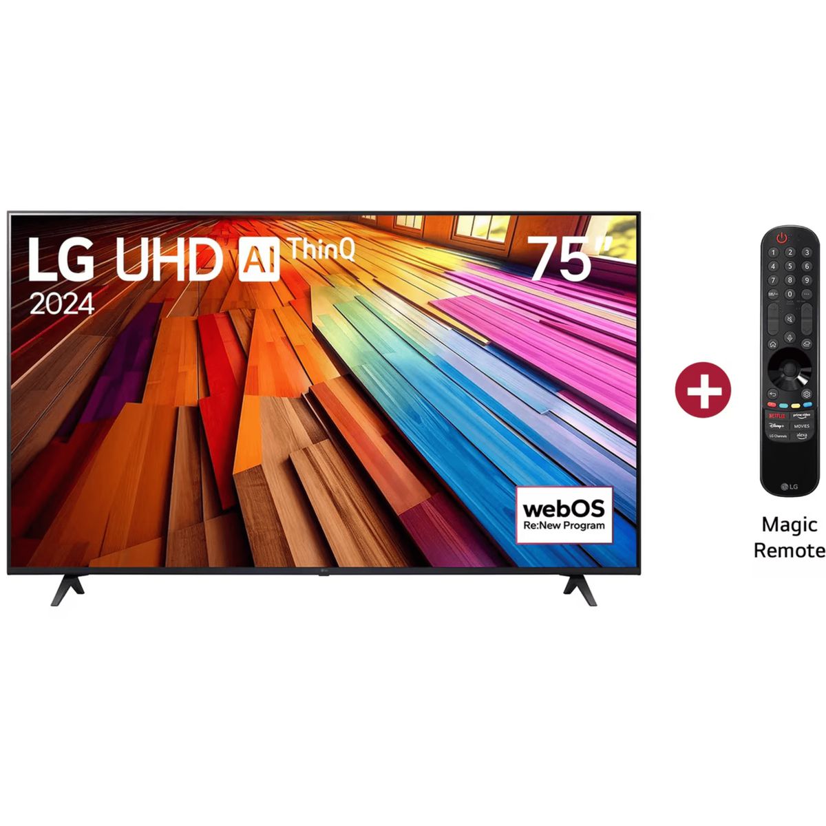 LG - Televisor LG 75 Pulgadas 4K Ultra HD 75UT