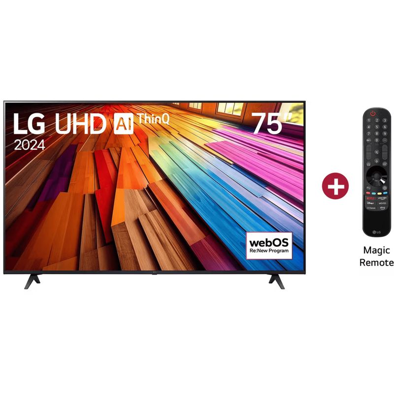 LG - Televisor LG 75" Pulgadas  4K Ultra HD 75UT8050PSB