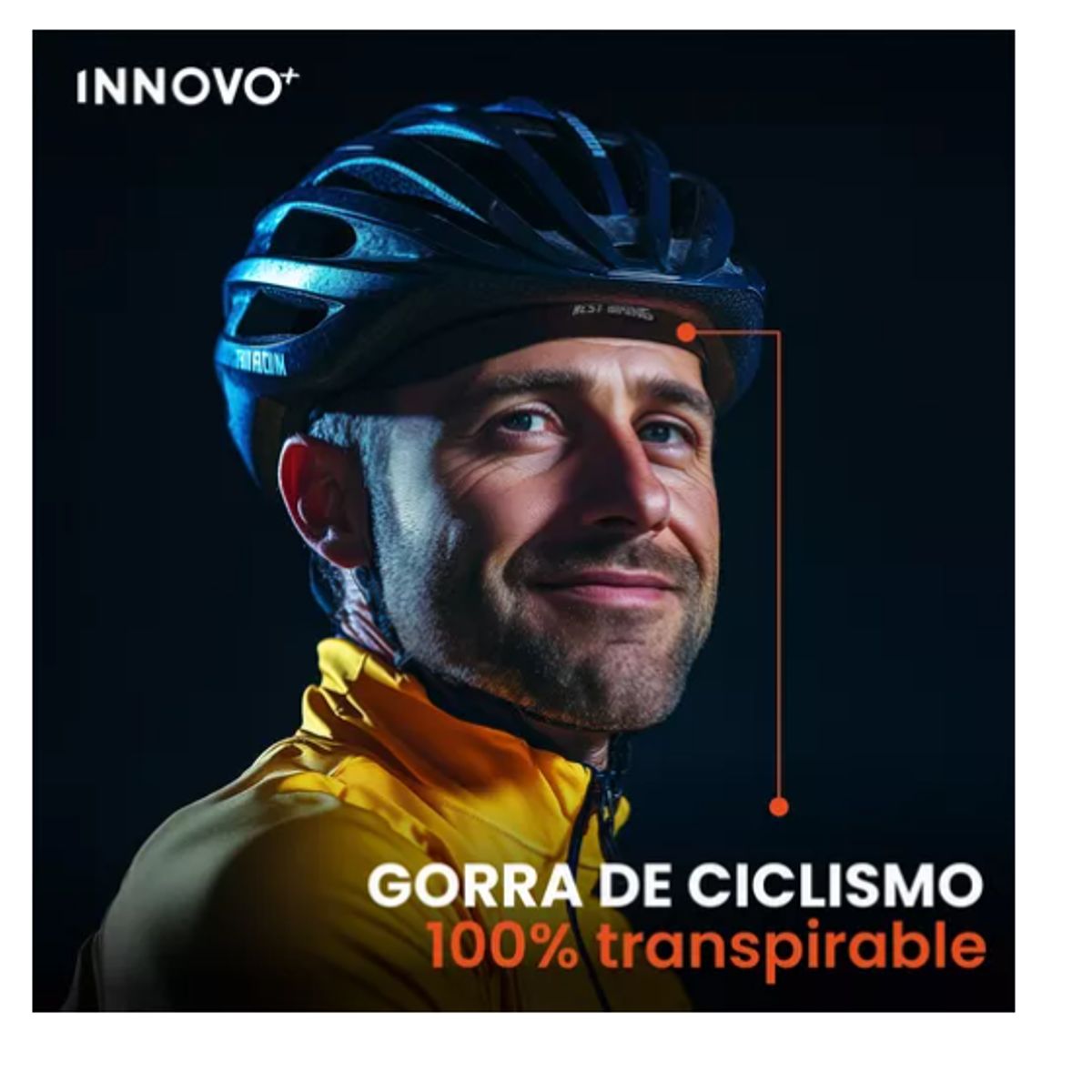 INNOVA - Gorro Para Casco Ciclismo Motocicleta Balaclava Protección