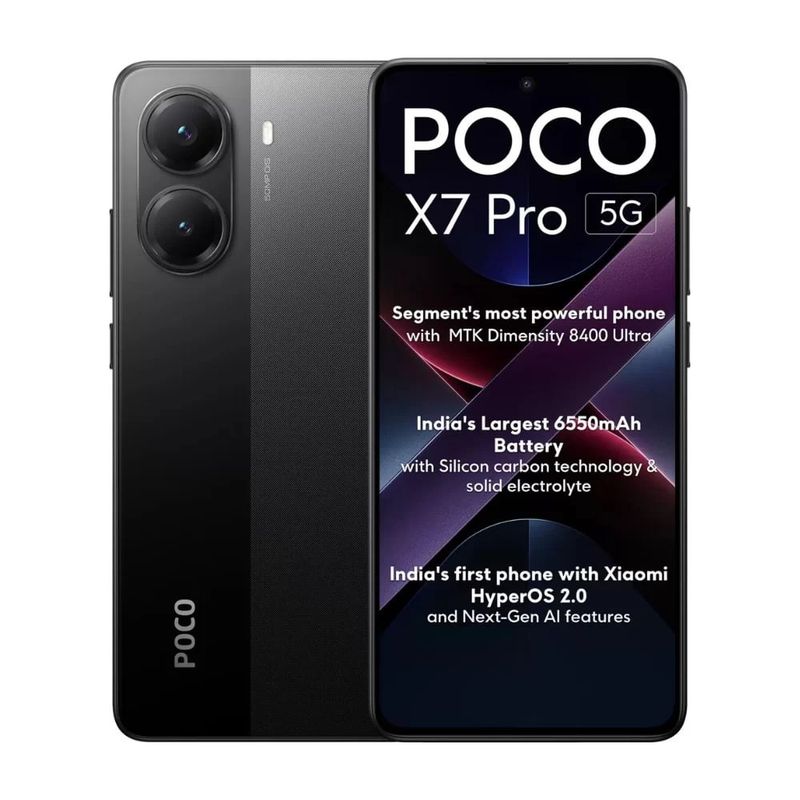 XIAOMI - Xiaomi Poco X7 Pro 5G 512Gb 12 Ram Negro