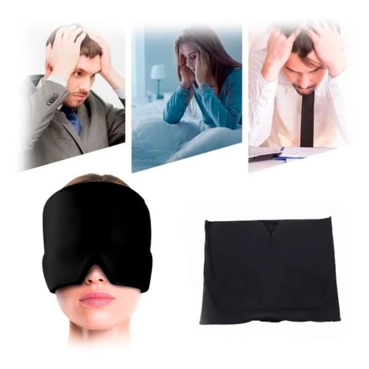 SKY - Gorro De Gel Alivio Migraña Y Dolor Cabeza NO GENERICO