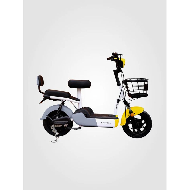 EVOBIKE - Bicicleta Eléctrica VMP-S5 48kmh color AMARILLO GRIS 350W