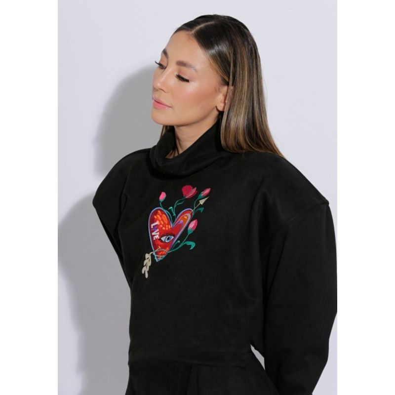 HAKISTORM - Buzo para mujer DJ Heart