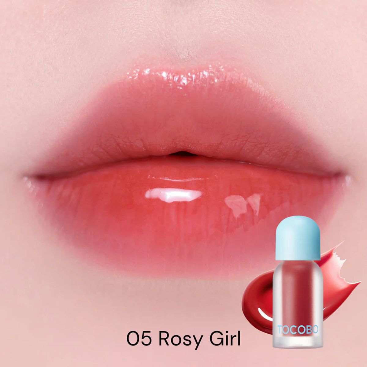 TOCOBO - Brillo labial voluminizador TOCOBO 05 ROSY GIRL