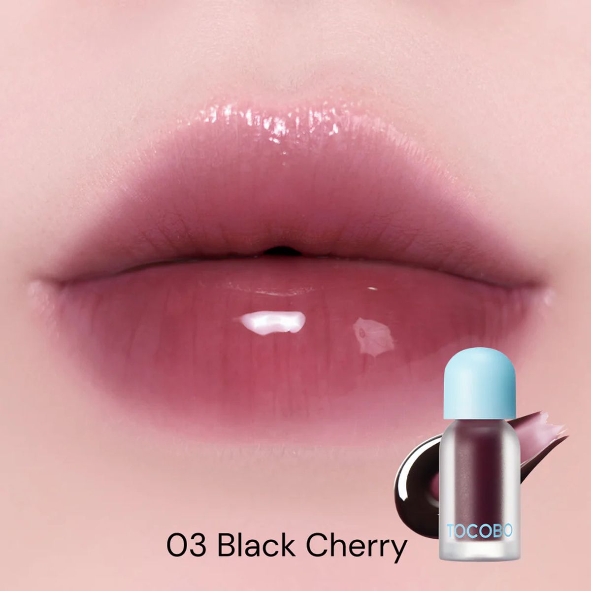 TOCOBO - Brillo labial voluminizador TOCOBO 03 BLACK CHERRY