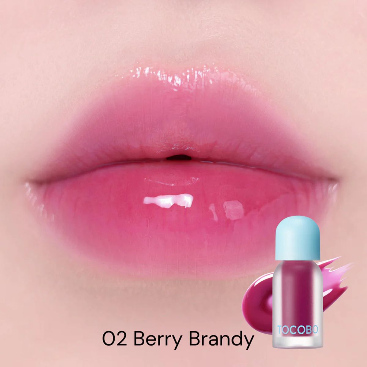 TOCOBO - Brillo labial voluminizador TOCOBO 02 BERRY BRANDY