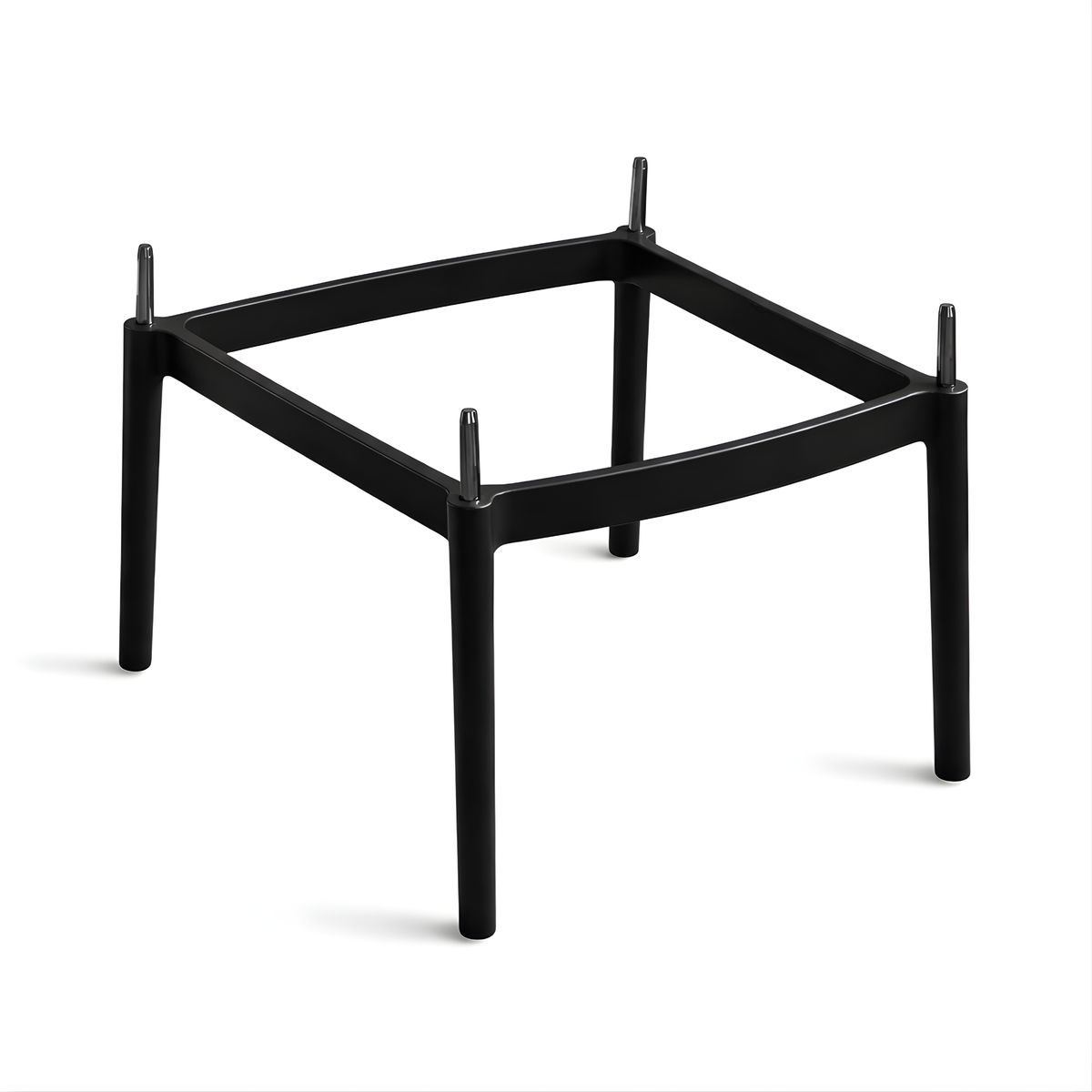 GENERICO - SILLA LECCO PARA BARRA 2 ALTURAS Color Negro