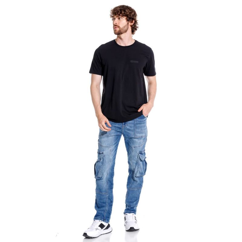 MARITHE FRANCOIS GIRBAUD - Camiseta Manga Corta Para Hombre Lúnivers Girbaud