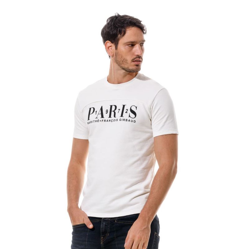 MARITHE FRANCOIS GIRBAUD - Camiseta Manga Corta Para Hombre Le-Monarque Girbaud