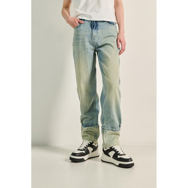 KOAJ - KOAJ Pantalon jean balloom MUJER