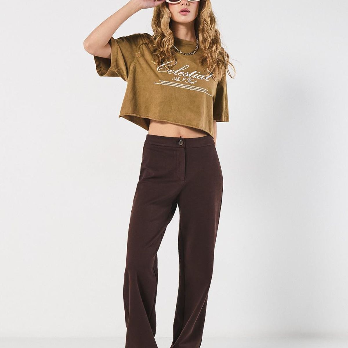 KOAJ - KOAJ Pantalón bota recta. Mujer