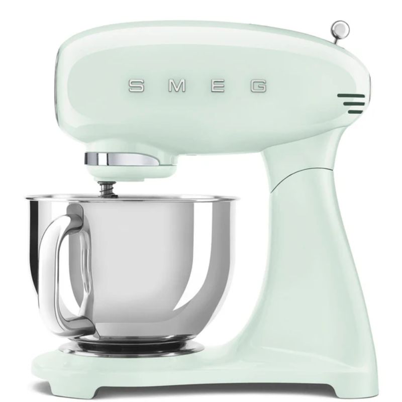SMEG - BATIDORA ELÉCTRICA SMEG RETRO VERDE PASTEL COMPLETA