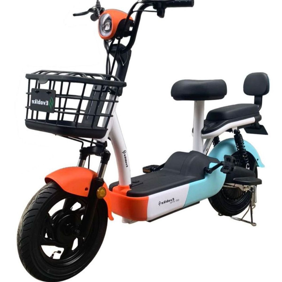 EVOBIKE - Bicicleta Eléctrica EVOBIKE VMP-S5 35kmh color NARANJA AZUL 350W