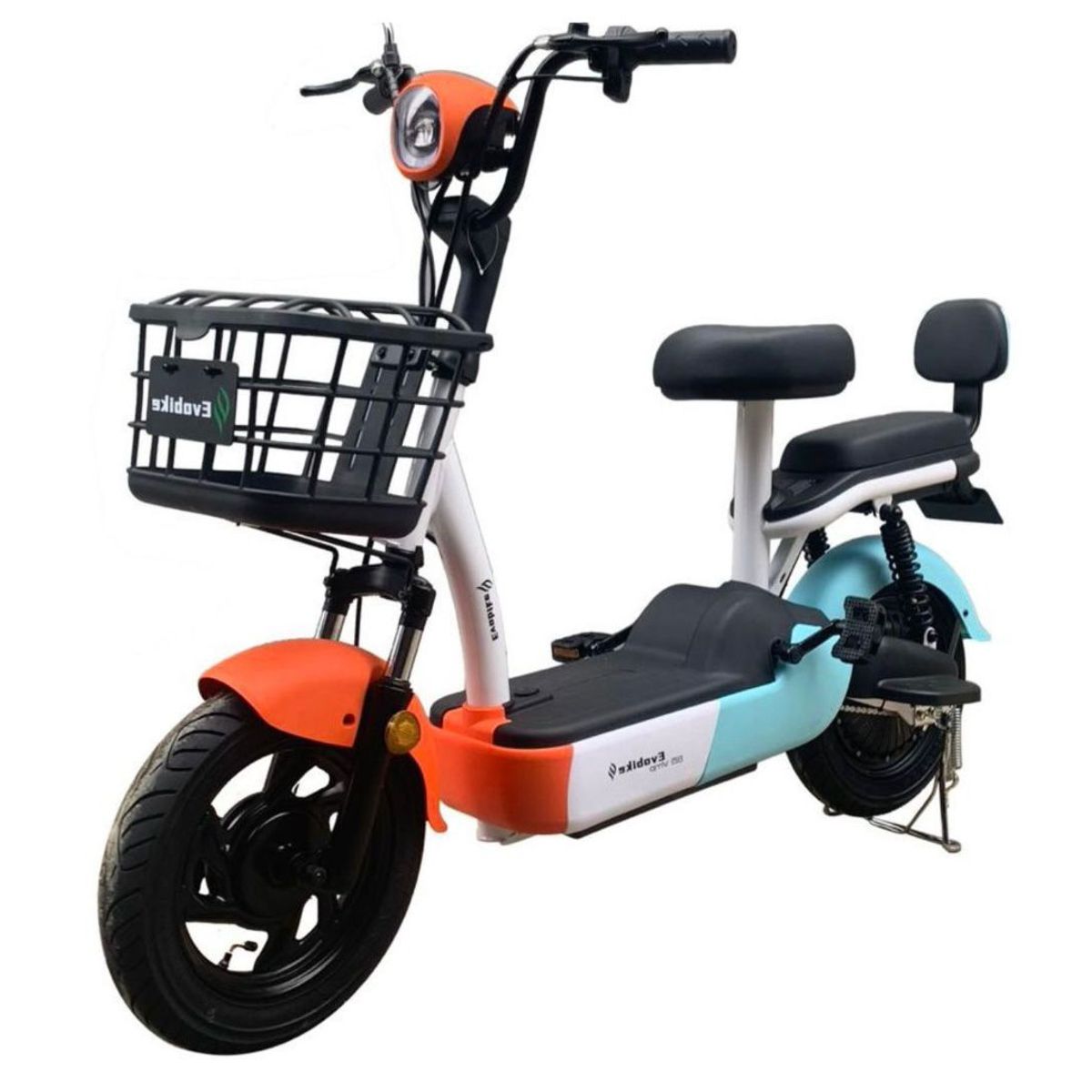 EVOBIKE - Bicicleta Eléctrica EVOBIKE VMP-S5 35kmh color NARANJA AZUL 350W