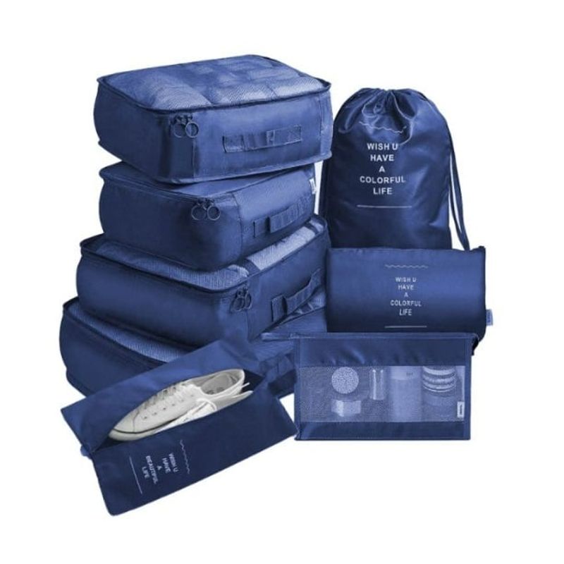 GENERICO - Organizador Maleta Set 8 Bolsas Casatua Viaje Equipaje