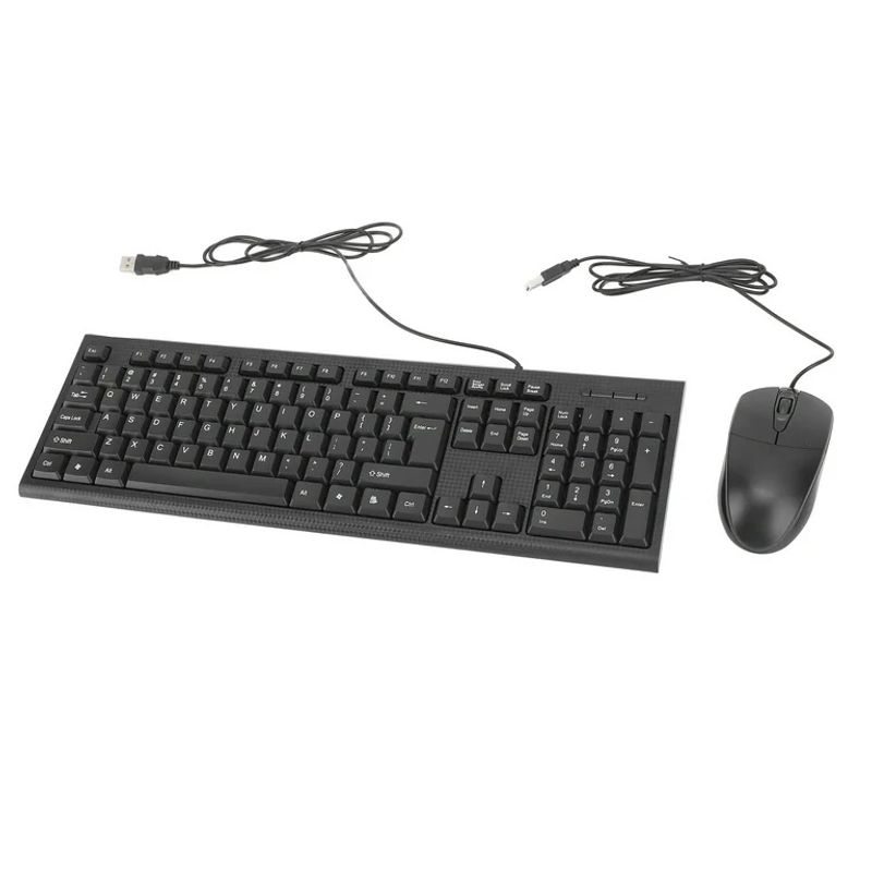 UNITEC - Combo De Teclado Y Mouse Alámbrico Unitec Kt804