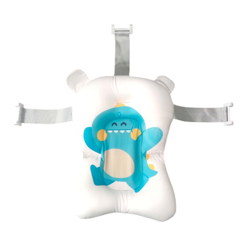 INDUHOGAR - Cojin acolchado ergonomico para tina bañera bebe + obsequio