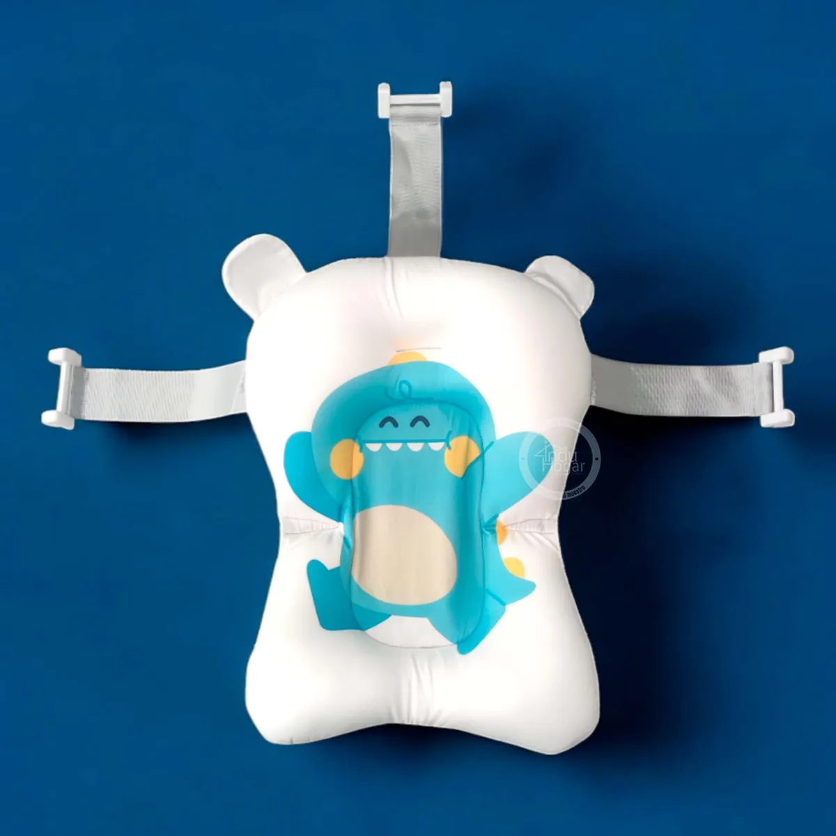 INDUHOGAR - Cojin acolchado ergonomico para tina bañera bebe
