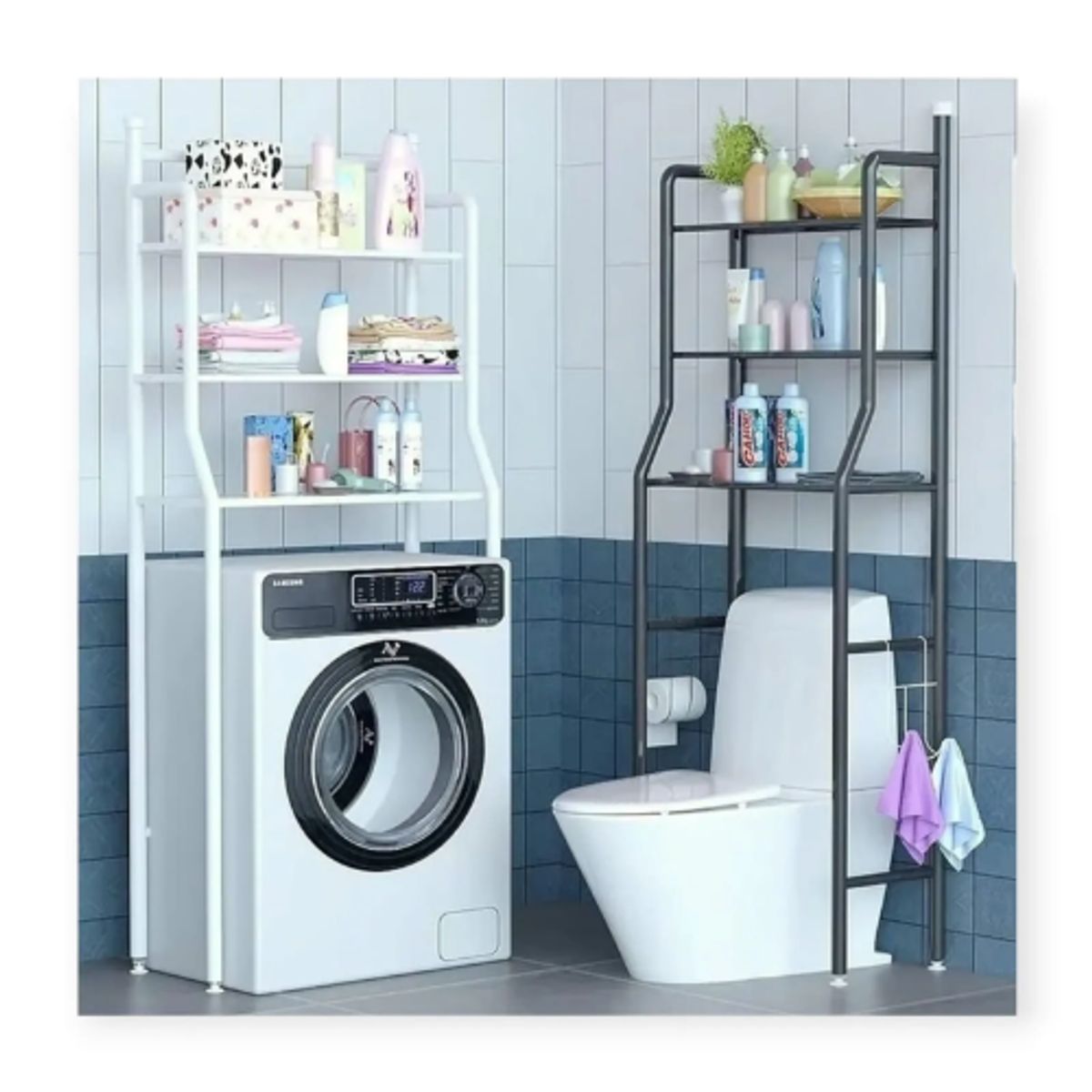 MIS ORGANIZADORES - Combo organizador de baño y lavado