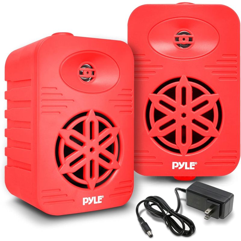 PYLE - Altavoces Bluetooth Pyle USA 500W 525 impermeables