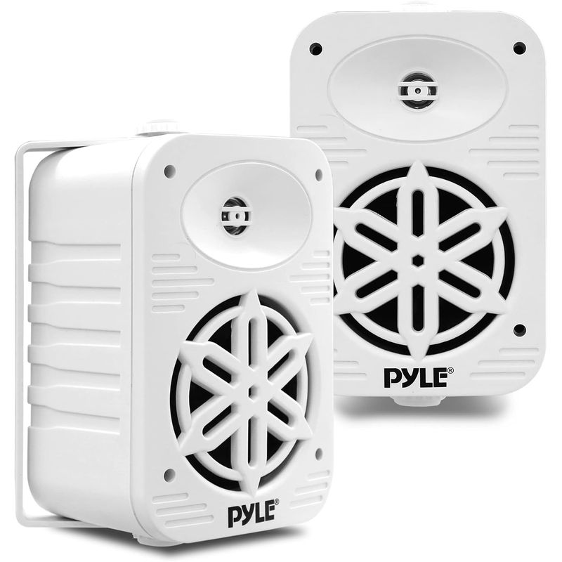 PYLE - Altavoces Pyle USA 500W 525 impermeables de 2 vías